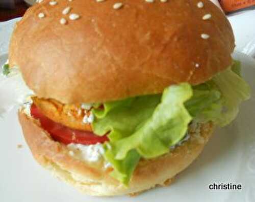 Hamburger végétarien -   le blog culinaire pause-nature 
