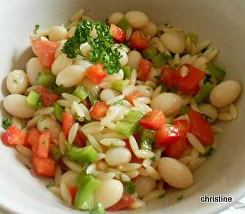 Haricots coco de Paimpol en salade