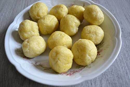 Kartoffelknödel ou boulettes de pommes de terre