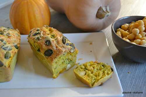 Mini-cakes  pois chiche-butternut aux épices