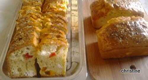 Mini-cakes poivrons-feta