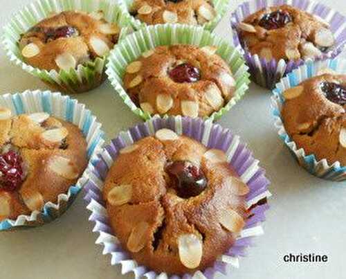 Muffins aux cerises