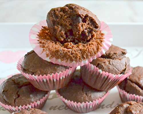 Muffins tout choco et noisettes