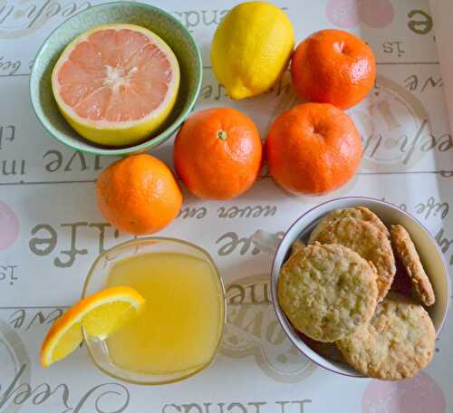 Petit goûter aux agrumes