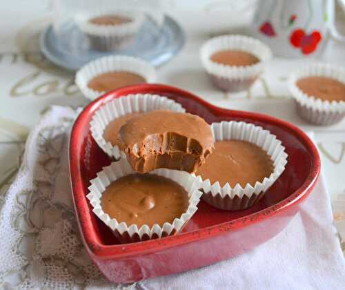 Petites bouchées chocolat-beurre de cacahuètes