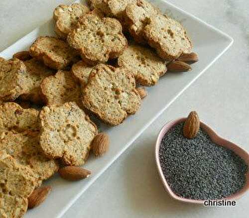 Petits gâteaux amandes-pavot-citron