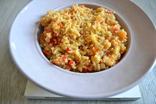 Pilaf de boulgour aux légumes