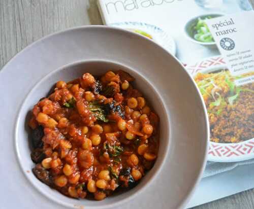 Pois chiche à la tomate