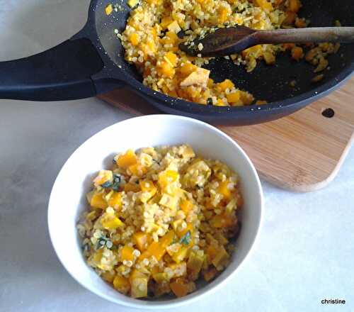 Quinoa à la butternut