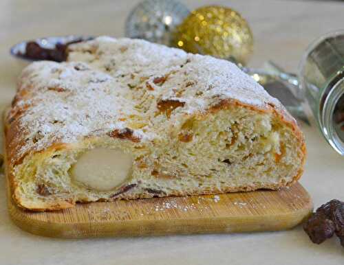 Stollen à la pâte d'amande