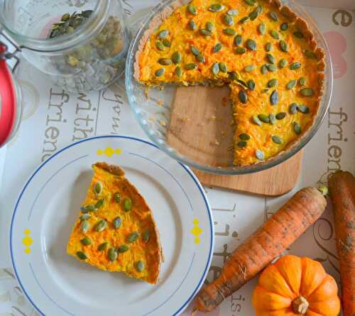 Tarte aux carottes (sans gluten)