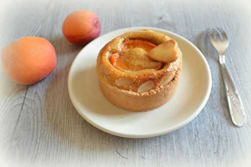 Tartelettes sablées aux abricots-amandes