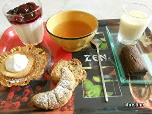 Thé ou café gourmand