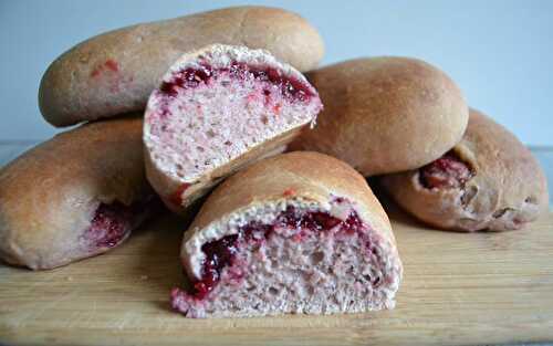 Petits pain aux framboises