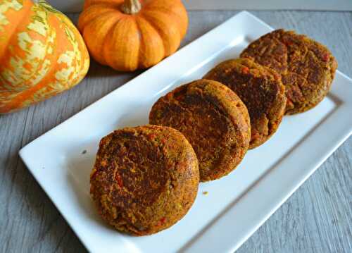 Galettes de potimarron coeur de chèvre