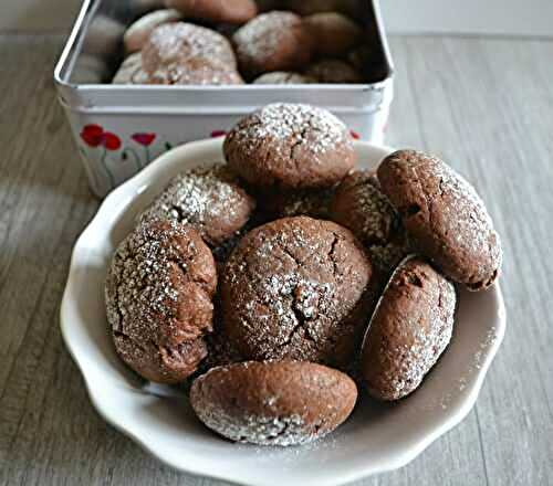 Crinkles au chocolat 