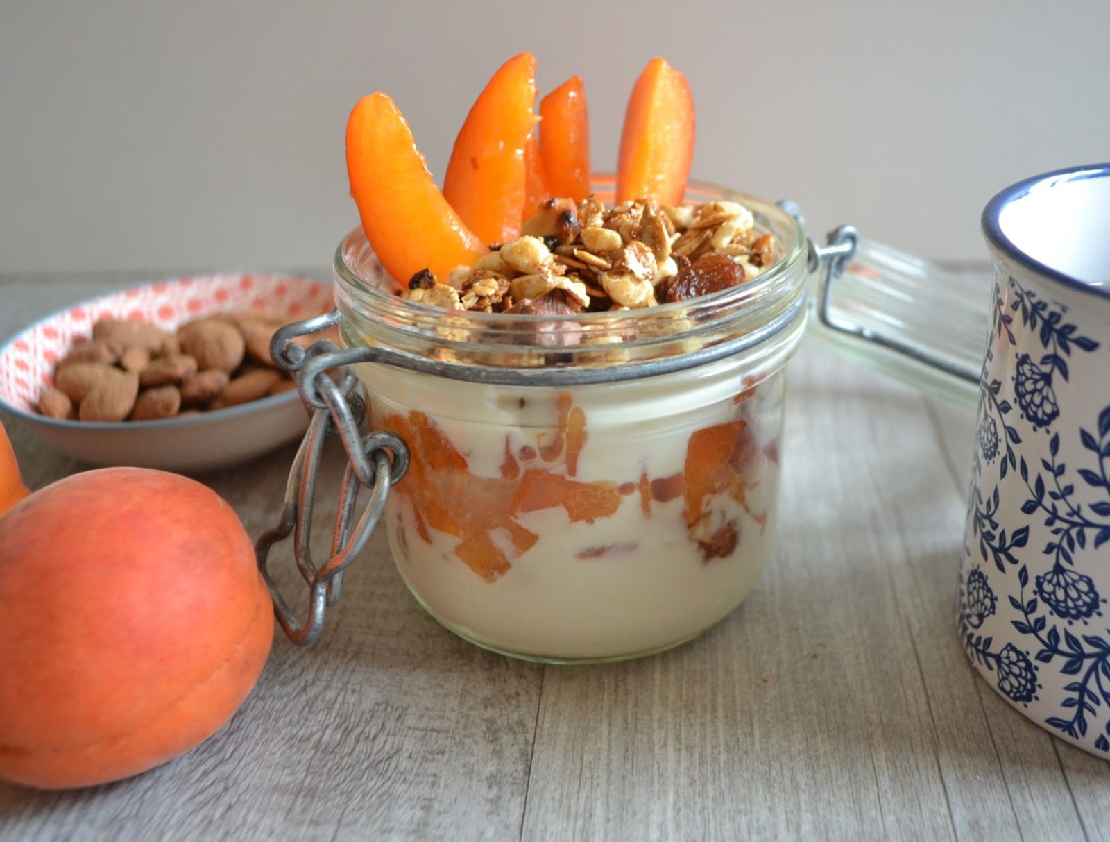 Petit déjeuner ou dessert en bocal