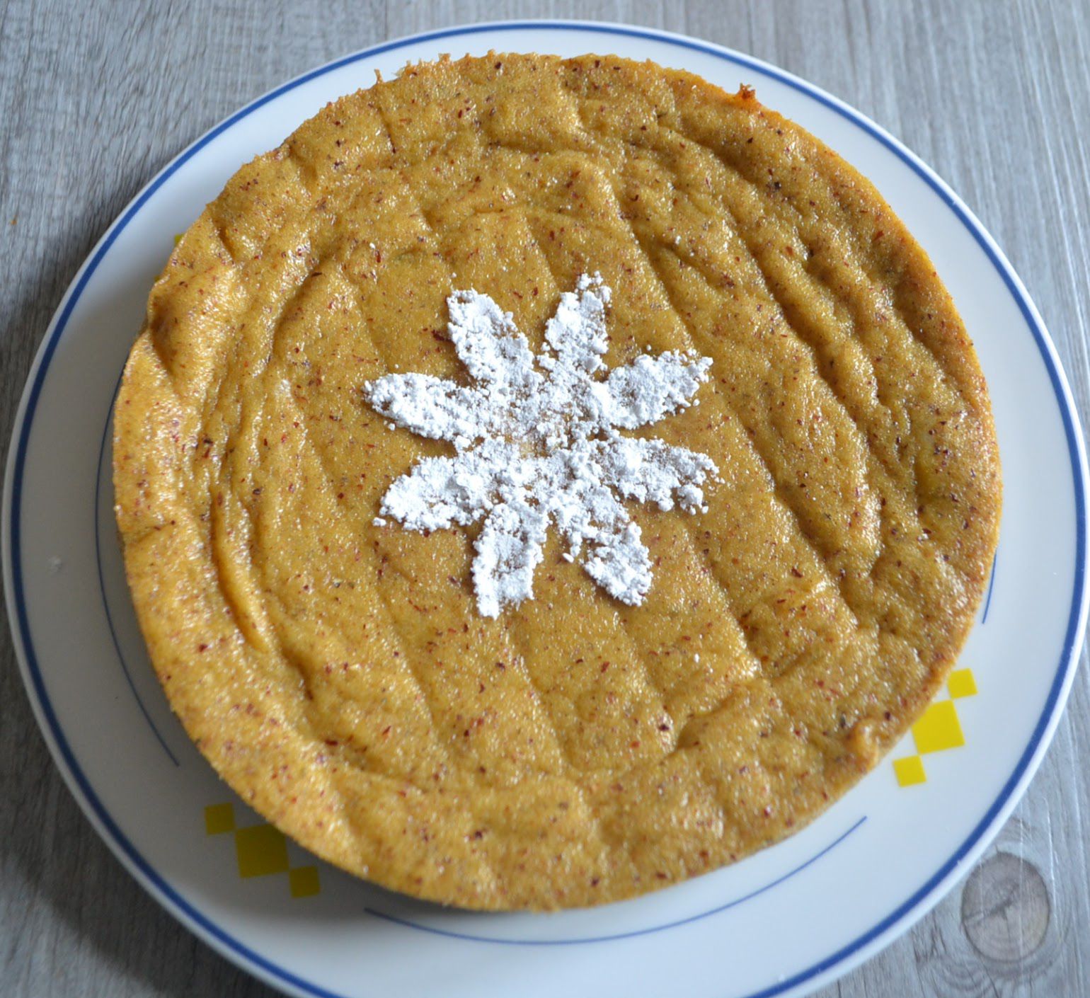 Gâteau à la polenta et cannelle 