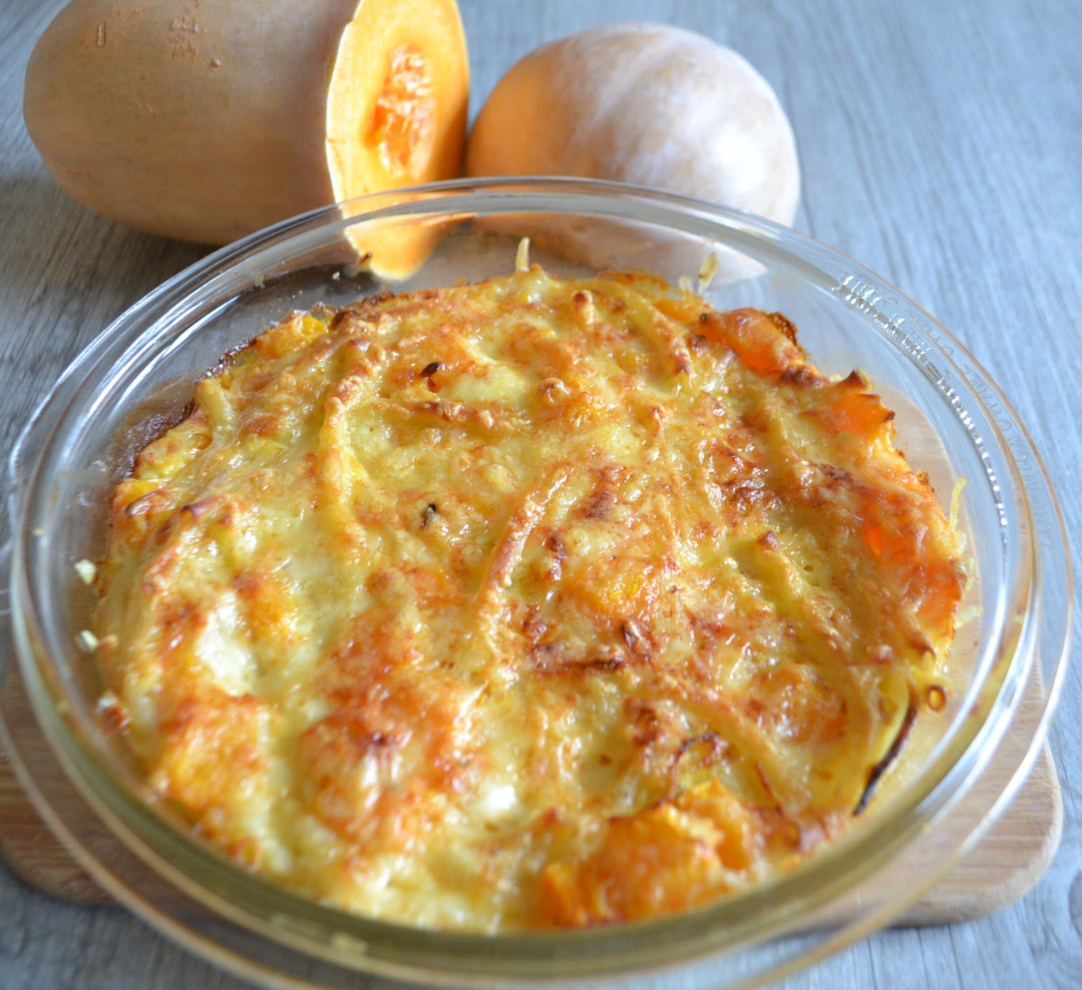 Gratin de macaronis à la butternut