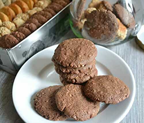 Oatmeal cookies au chocolat