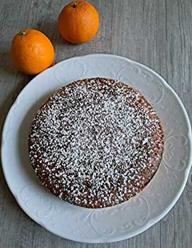 Gâteau à l'orange et amandes