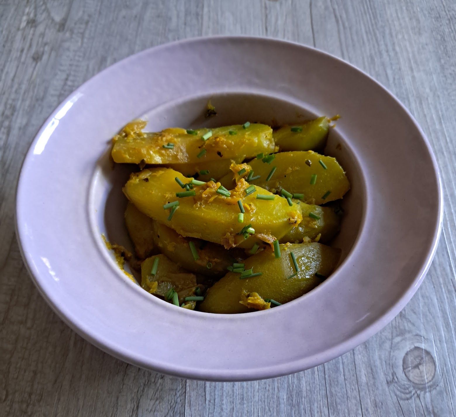 Cari de chouchou (recette réunionnaise)