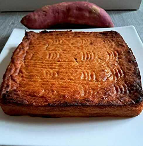Gâteau Patate de la Réunion