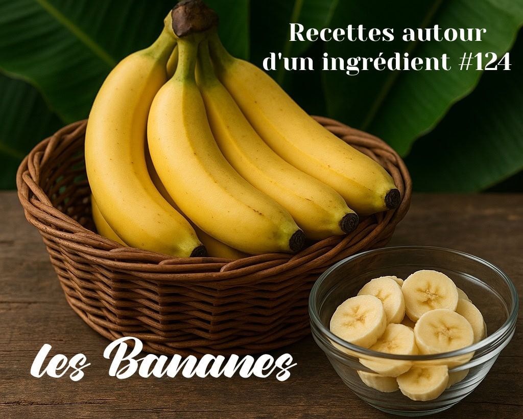 Mousses de bananes stracciatella 