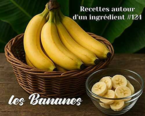 Mousses de bananes stracciatella 