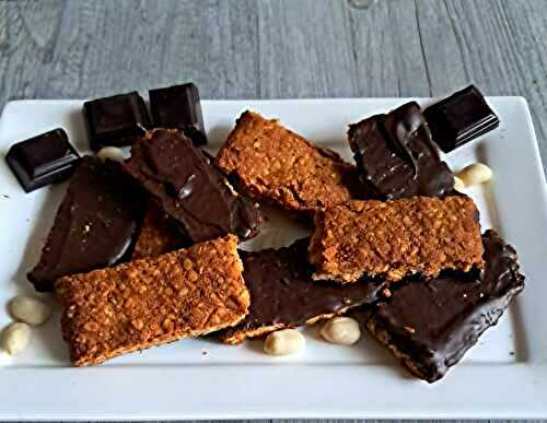 Barres de céréales et beurre de cacahuètes