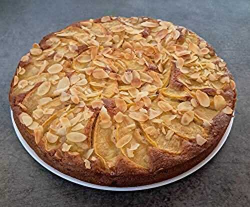 Gâteau aux pommes et aux amandes