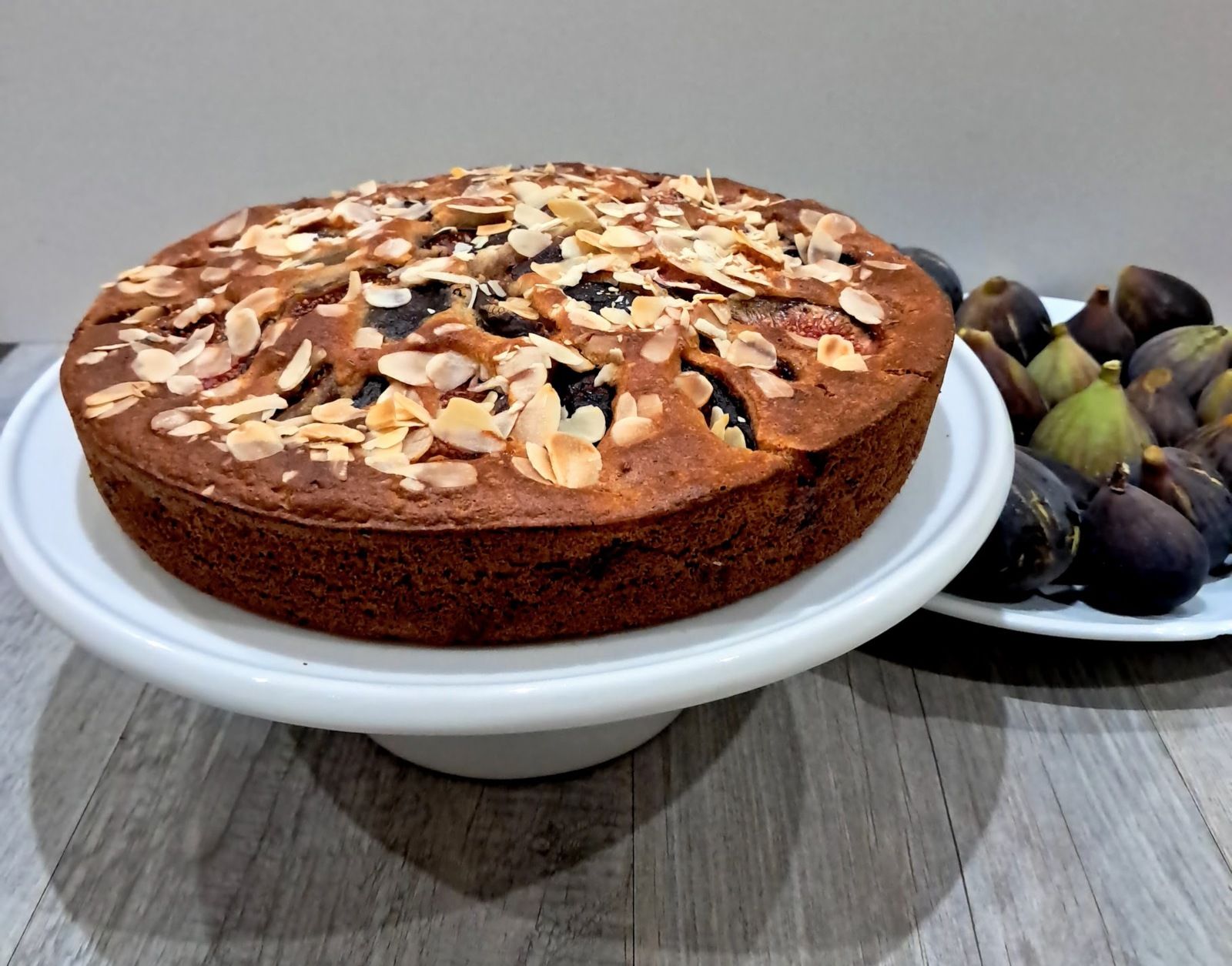 Gâteau aux figues et amandes
