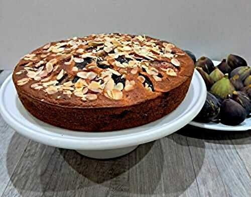 Gâteau aux figues et amandes