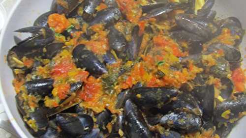 Des moules à la Provençale - Thermomix TM 5