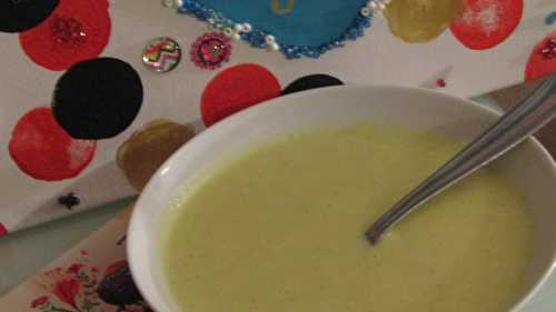 Soupe de chou-fleur à l'indienne - Le blog de "Bienvenue-chez-Amélie"