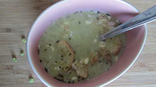 Une soupe de pois cassés au Cookeo