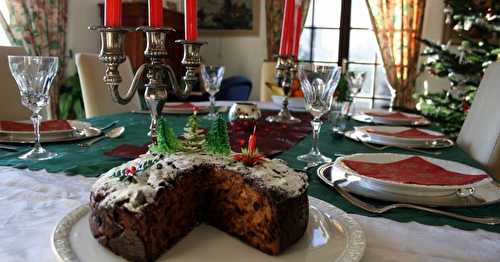 Christmas cake (de Noël) à préparer 6 semaines avant Noël