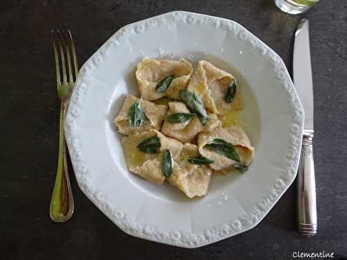 Raviolis au potimarron - Cappellacci alla zucca