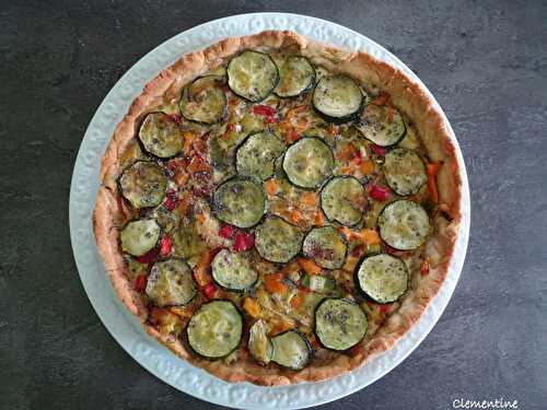 Tarte salée aux légumes