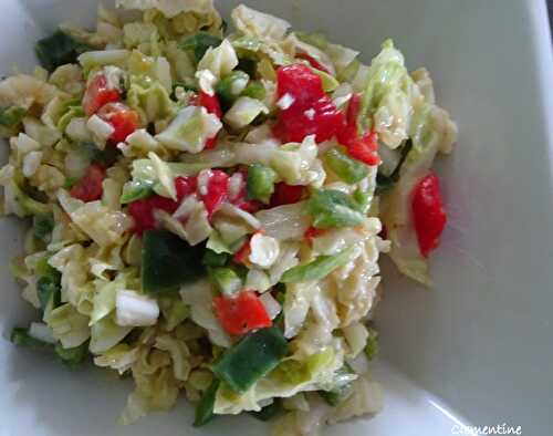 Salade de chou chinois