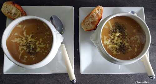 Régal à la bière et au cheddar - Une soupe de détox !