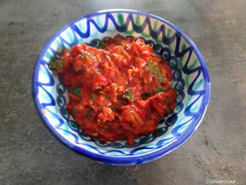 Taktouka - salade marocaine