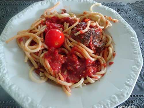 Osso buco à la tomate et à la sauge