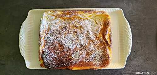 Gâteau léger à la ricotta, au yaourt et citron