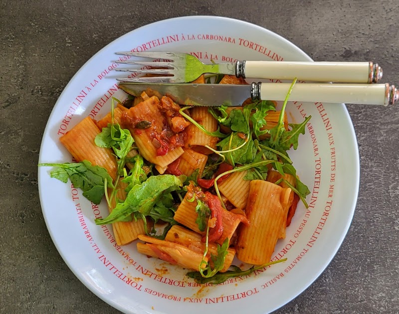 Rigatoni avec pangrattato et anchois