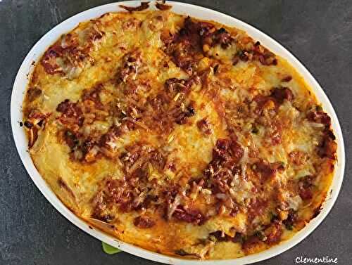 Tarte à la lasagne onctueuse