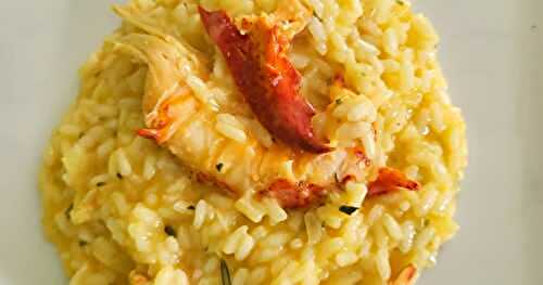 Risotto au homard