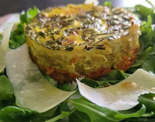 Gâteaux aux trois légumes