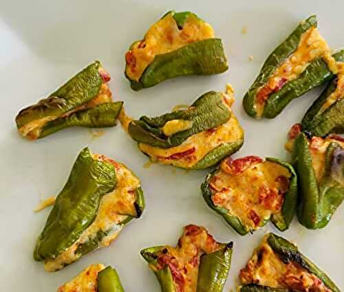 Piments de Padron farcis