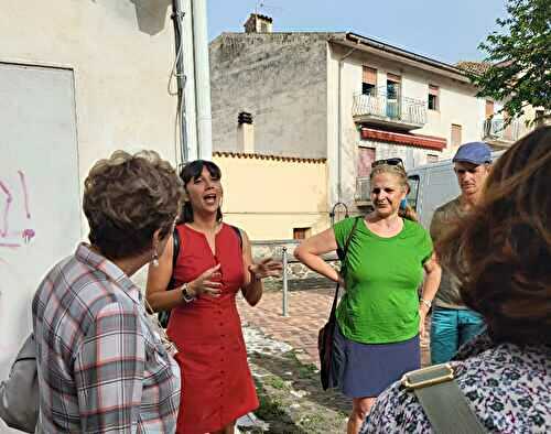 Sardaigne juin 2023 - Visite guidée d'Orosei par la charmante Veronica